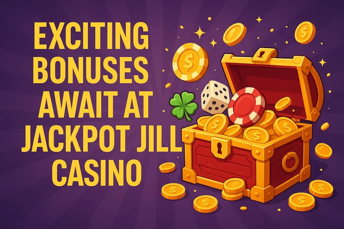 jackpot jill Casino Australia welcome bonus banner